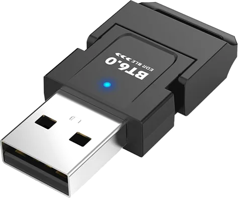 Xclio USB-C/USB-A Dual Plug Bluetooth 6.0 Adapter
