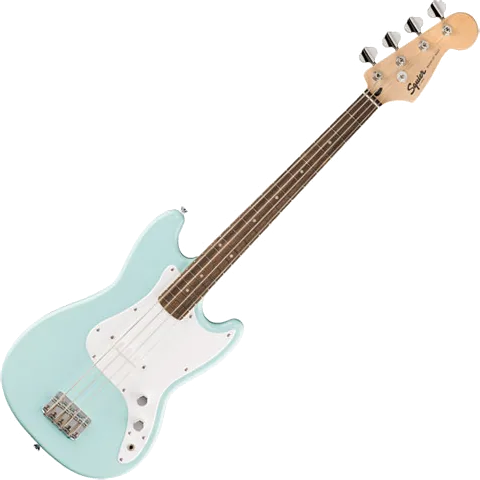 Squier Sonic Bronco Bass Laurel Fingerboard White Pickguard