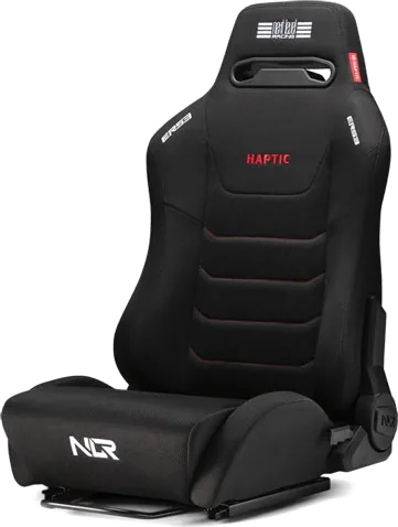Next Level Racing ERS3 Haptic Black Bucket Design Racing Seat