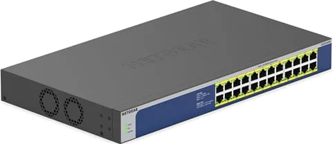 Open Box NETGEAR GS524PP 24 Port Gigabit Unmanaged PoE Switch 300W