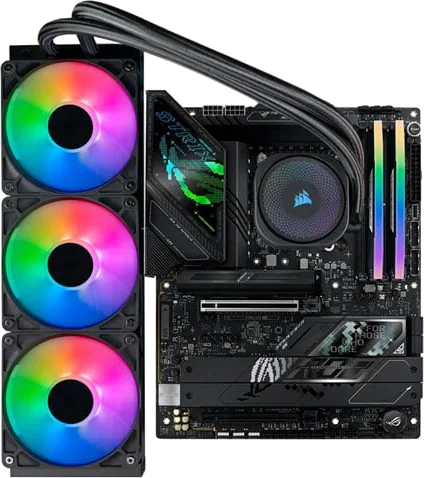 3XS Vengeance Extreme Bundle, Core Ultra 9 285K, ROG STRIX Z890-F, 32GB DDR5, Nautilus 360