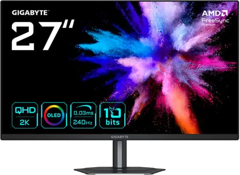 Gigabyte GO27Q24 27" QHD 240Hz QD-OLED Gaming Monitor