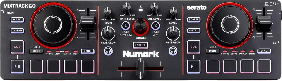 Numark MixTrack Go Compact DJ Controller