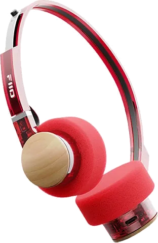 FiiO EH11 Bluetooth On-Ear Headphones (Burgundy)