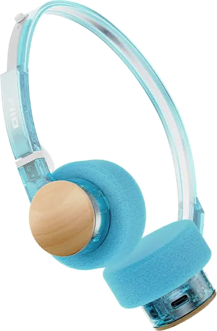 FiiO EH11 Bluetooth On-Ear Headphones (Cyan)