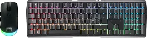 CHERRY XTRFY MX 3.0S Keyboard MX Red Switch + M50 Mouse RGB BT/RF/USB Wireless/Wired Gaming Bundle