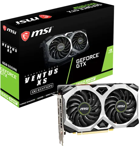 MSI GeForce GTX 1660 SUPER VENTUS XS OC 6GB (open box)