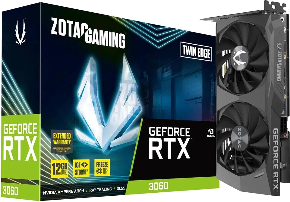 ZOTAC GAMING GeForce RTX 3060 TWIN EDGE 12GB