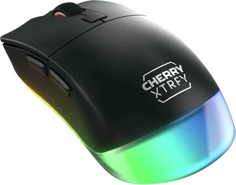 CHERRY XTRFY M50 Black Optical Wireless RGB Gaming Mouse
