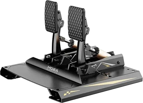 MOZA CRP2 Adjustable Throttle + Brake Load Cell Pedals