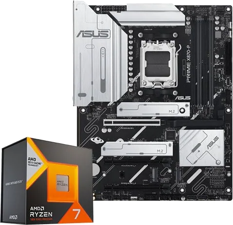 ASUS Prime X870-P + AMD Ryzen 7 7700X3D Bundle