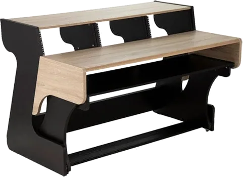 Zaor - Miza 88 XL FLEX Workstation Desk (Black Oak)