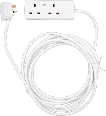 Tower 5 Metre 2 Socket Mains Extension Lead