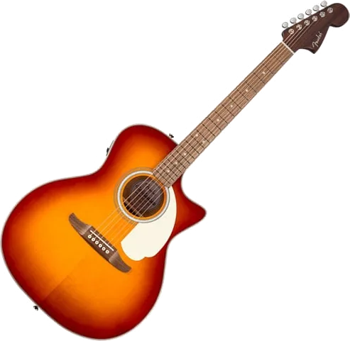 Fender California Deluxe Newporter CE, Walnut Fingerboard, Sienna Sunburst