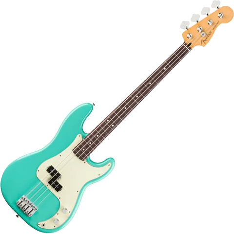 Fender 75th Anniversary Player II Precision Bass, Rosewood Fingerboard, Seafoam Green