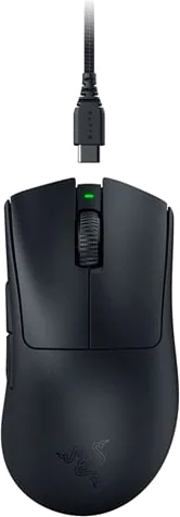 Refurbished Razer DeathAdder V3 Pro Black Optical Wireless Gaming Mouse