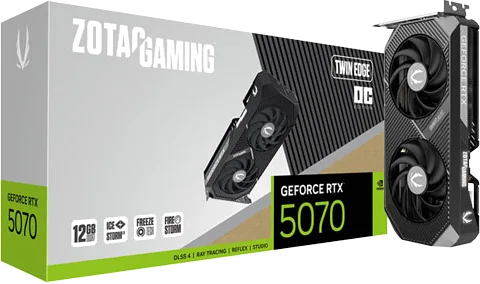 ZOTAC GeForce RTX 5070 Twin Edge OC 12GB