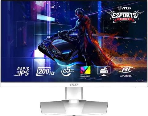 MSI MAG 274QRFW E20 27" WQHD 200Hz Adaptive Sync IPS Monitor