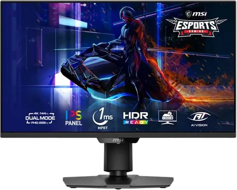 MSI 27" MAG 275UPD E14 Dual Mode 4K/FHD 144Hz/288Hz IPS Monitor