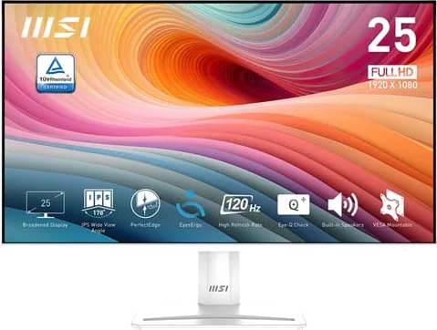 MSI PRO 25" FHD 120hz Adaptive Sync IPS Business & Productivity Class Monitor