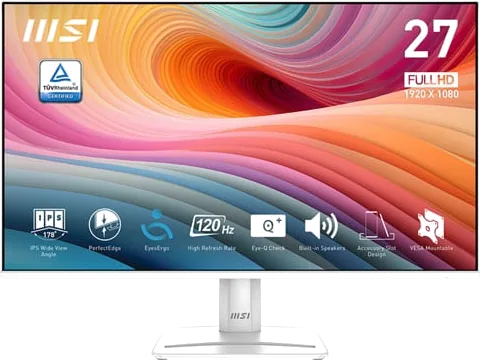 MSI PRO 27" FHD 120hz Adaptive Sync IPS Slim Business & Productivity Class Monitor