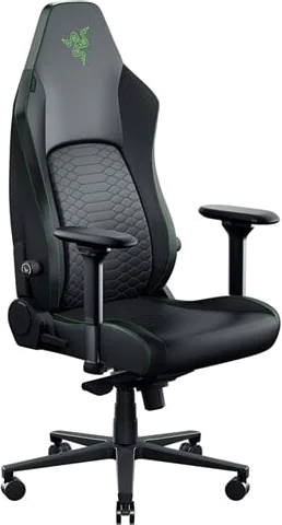 RAZER Iskur V2 NewGen Black / Green EPU Leather Adjustable Gaming Chair