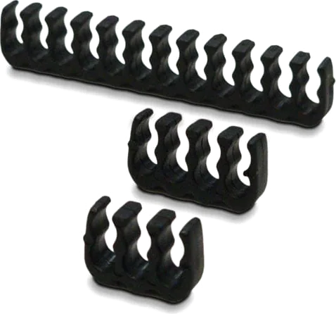 Xclio Assorted Cable Combs 24 Pack
