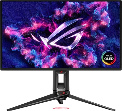 ASUS ROG Swift PG27UCDM 27" 4K UHD 240Hz G-SYNC Compatible HDR10 QD-OLED Gaming Monitor
