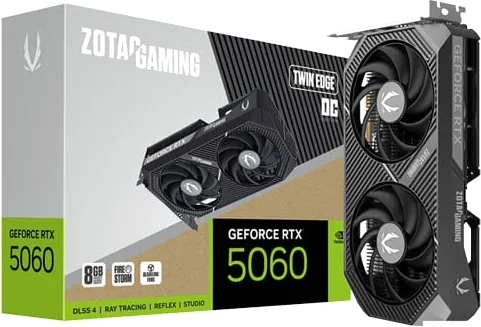 ZOTAC GeForce RTX 5060 TWIN EDGE OC 8GB