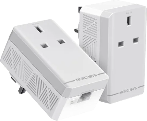Refurbished Mercusys MP300P KIT AV600 Passthrough Powerline Starter Kit