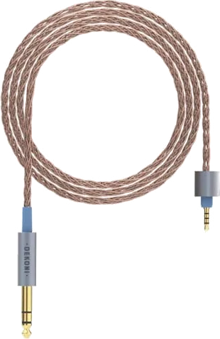 Dekoni Ensemble 6.35mm Plug 52” PCUHD Copper Braided