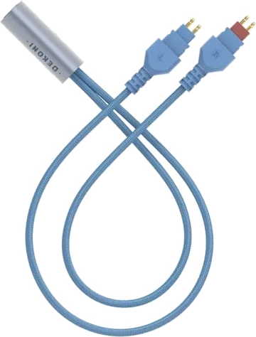 Dekoni Ensemble Y-Split HD600 Plugs Cloth Cable