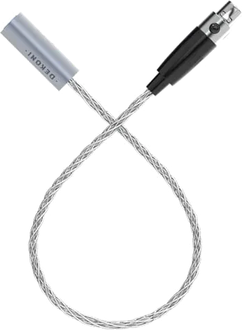 Dekoni Ensemble Y-Split Single 3pin Mini XLR Plugs Braided Cable