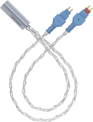 Dekoni Ensemble Y-Split HD600 Plugs Braided Cable