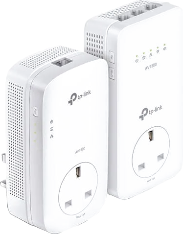 TP-LINK AV1300 Gigabit Passthrough Powerline Kit