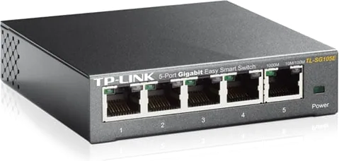 TP-LINK SG105E 5-Port Gigabit Easy Smart Switch