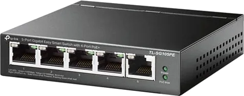 TP-LINK TL-SG105PE 5-Port Gigabit Smart Switch