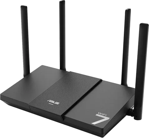 ASUS RT-BE50 BE3600 Dual-Band WiFi 7 (802.11be) Smart AiMesh Extendable Router
