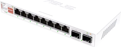 ASUS QG-U1080 8 Port 2.5Gbps / 10G SFP+ Unmanaged Desktop Switch
