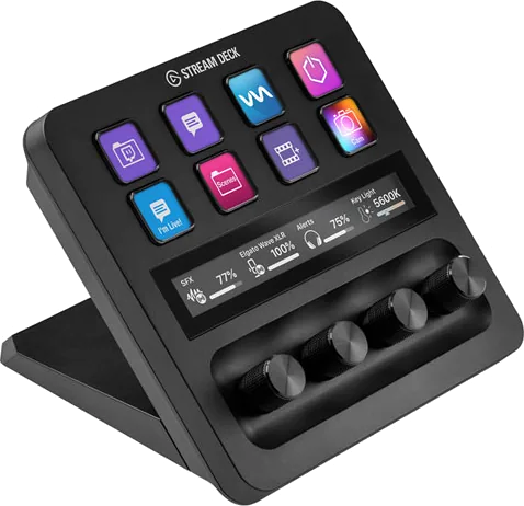 Elgato Stream Deck + 8 Key Customisable LCD Content Creation Controller