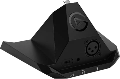 Elgato XLR Dock MK.2 for Stream Deck +, 80dB Gain, Phantom Power, Clipguard, Onboard Effects, USB-C