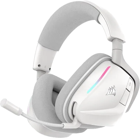 CORSAIR VOID WIRELESS v2 Dolby Atmos Spatial Audio Wireless Gaming Headset White