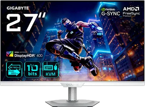 Gigabyte M27UP ICE 27" 4K 160Hz / FHD 320Hz Dual Mode IPS Gaming Monitor