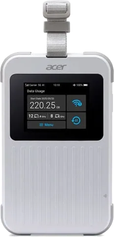 Acer Connect M6E 5G Portable WIFI 6E Router with 20GB Data