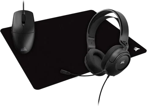 CORSAIR HS35 SURROUND v2 + M55 Lightweight + MM200 PRO XL Gaming Bundle