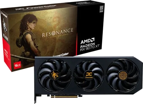 PowerColor Radeon RX 9070 XT HELLHOUND Resonance Edition 16GB