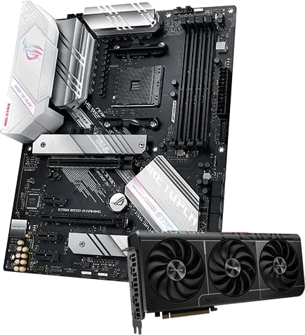 ASUS Radeon RX 9070 XT Prime OC 16GB + ASUS ROG STRIX B550-A GAMING Bundle
