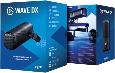 Elgato Wave DX Dynamic XLR Vocal Streaming Microphone