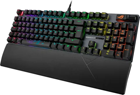 ASUS ROG Strix Scope II X Snow Switch V2 UK Wired Mechanical Gaming Keyboard