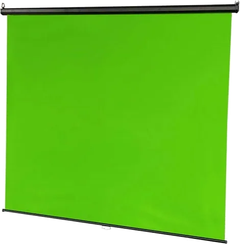 PixaPro 1.8 x 2m Wall-Mounted Retractable Chroma Key Green Foldaway Backdrop